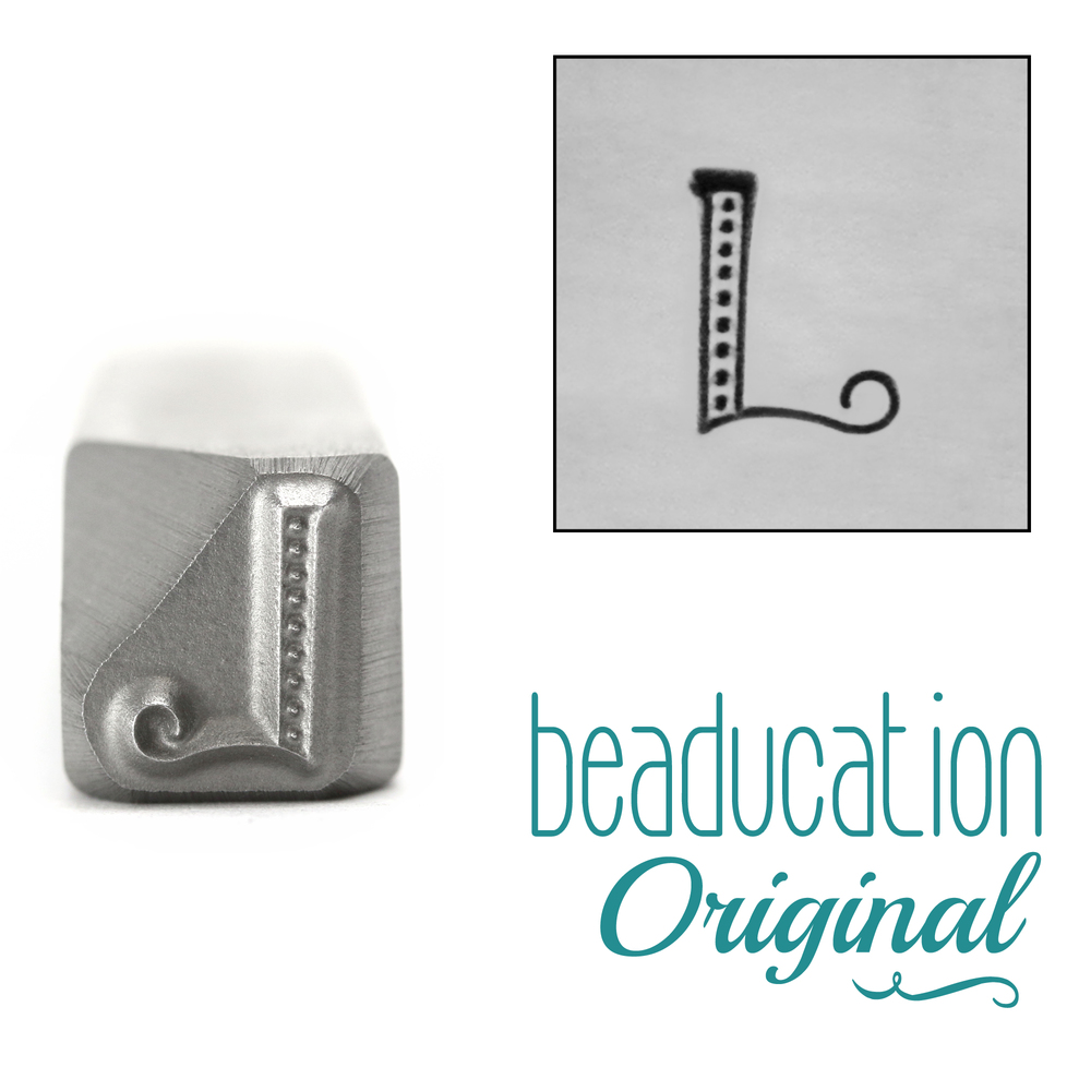 Metal Stamping Tools Kismet Letter "L" 7mm - Beaducation Original